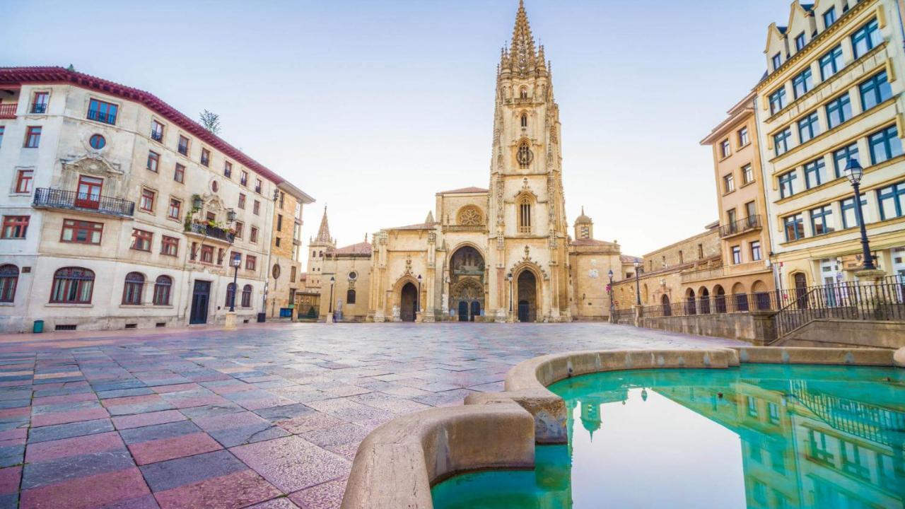 Oviedo Centro Santa Clara Piso De Lujo Appartement Buitenkant foto